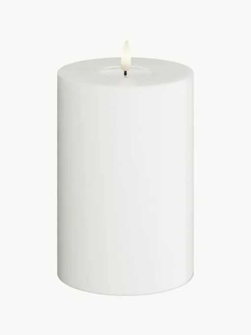 Handgefertigte LED-Kerze Real Flame, H 15 cm