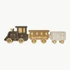 Handgefertigte LED-Kinderzimmerlampe Train mit Timerfunktion und Fernbedienung, dimmbar