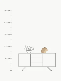 Handgefertigte LED-Kinderzimmerlampe Hedgehog mit Timerfunktion und Fernbedienung, dimmbar
