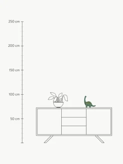 Handgefertigte LED-Kinderzimmerlampe Diplodocus Mini mit Timerfunktion und Fernbedienung, dimmbar