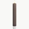 Handgefertigte LED-Stabkerzen Real Flame, H 15 cm, 2 Stück