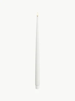 Handgefertigte LED-Stabkerzen Real Flame, H 38 cm, 2 Stück