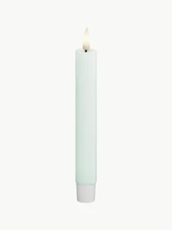 Handgefertigte LED-Stabkerzen Real Flame, H 15 cm, 2 Stück