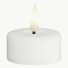 Handgefertigte LED-Teelichter Real Flame, 4 Stück