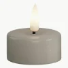 Handgefertigte LED-Teelichter Real Flame, 4 Stück