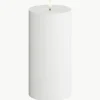 Handgefertigte Outdoor LED-Kerze Real Flame, H 20 cm