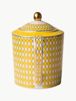 Handgefertigte Porzellan-Teekanne Chess, 1.1 L
