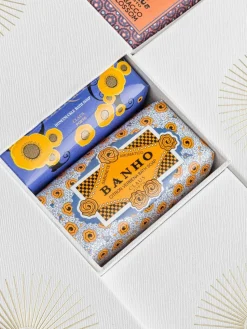 Handgefertigte Seife Banho (Zitrone, Lavendel & Vanille)