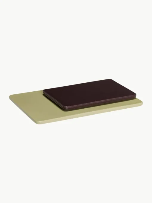 Handgefertigte Servierplatten Amare, 2er-Set