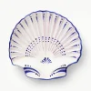 Handgefertigte Servierplatte Shell