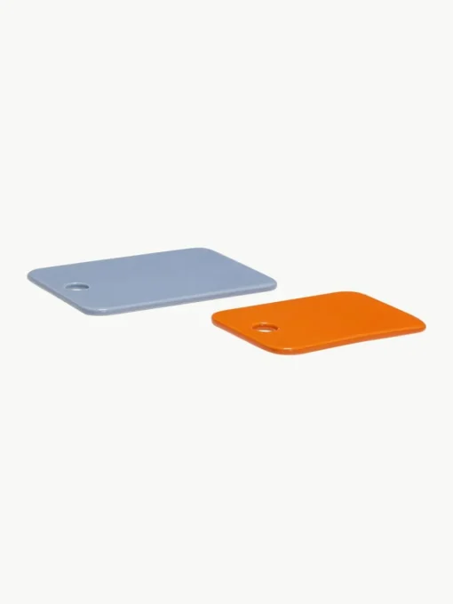 Handgefertigte Servierplatten Amare, 2er-Set