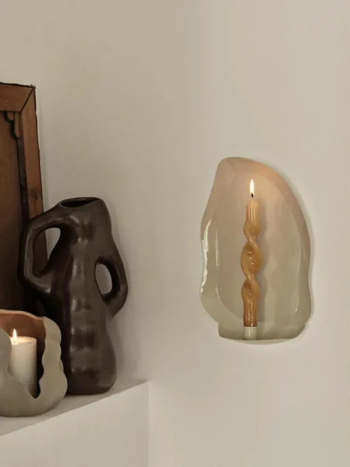 Handgefertigte Vase Isolde, H 35 cm