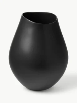 Handgefertigte Vase Opium aus Steingut, H 39 cm