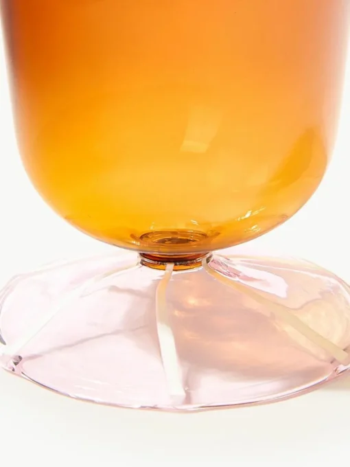 Handgefertigte Wassergläser Eve aus Borosilikatglas, 2 Stück