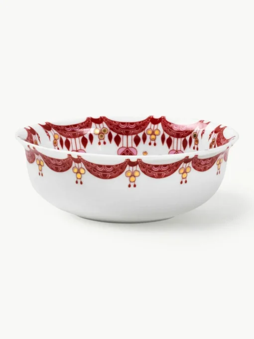 Handgefertigte Weihnachts-Schalen Guirlande, 4 Stück