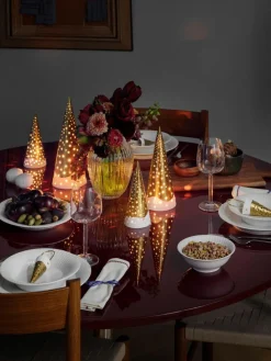 Handgefertigte Weihnachtsspitztüte Nobili aus Fine Bone China