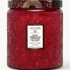 Handgefertigte Zweidocht-Duftkerze Japonica Collection (Goji-Beere, Mango & Tarocco Orange)