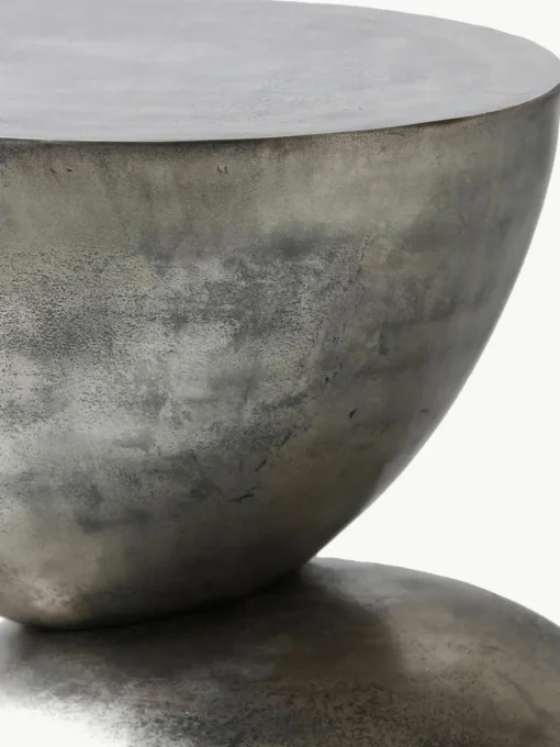 Handgefertigter Beistelltisch Heena aus Aluminium