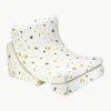 Handgefertigter Bouclé-Kindersessel Moon