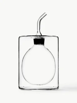 Handgefertigter Essig- und Öl-Spender Cilindro, H 15 cm