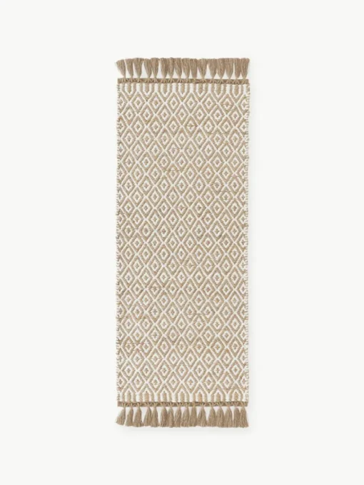 Handgefertigter Jute-Läufer Ramos