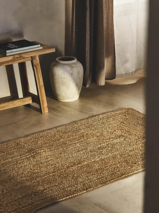 Handgefertigter Jute-Läufer Sharmila