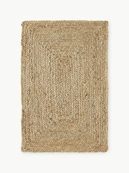 Handgefertigter Jute-Teppich Sharmila