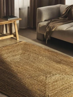 Handgefertigter Jute-Teppich Sharmila