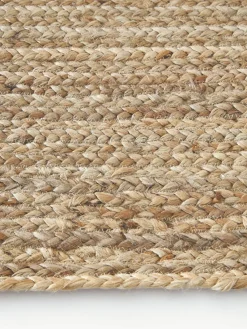Handgefertigter Jute-Teppich Sharmila