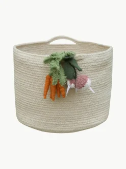Handgefertigter Kinder-Aufbewahrungskorb Veggies