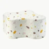 Handgefertigter Kinder-Pouf Cloud aus Bouclé
