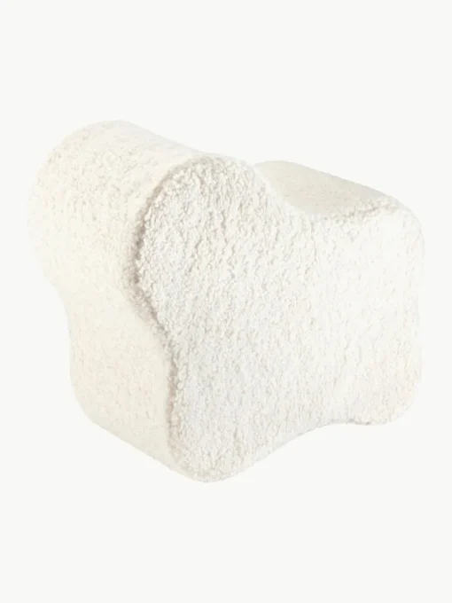 Handgefertigter Kinder-Pouf Cloud aus Teddy
