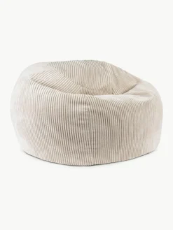 Handgefertigter Kinder-Sitzsack Flora aus Cord