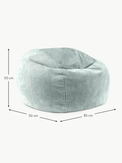 Handgefertigter Kinder-Sitzsack Flora aus Cord