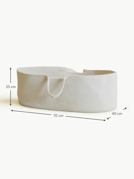 Handgefertigter Moseskorb Robe