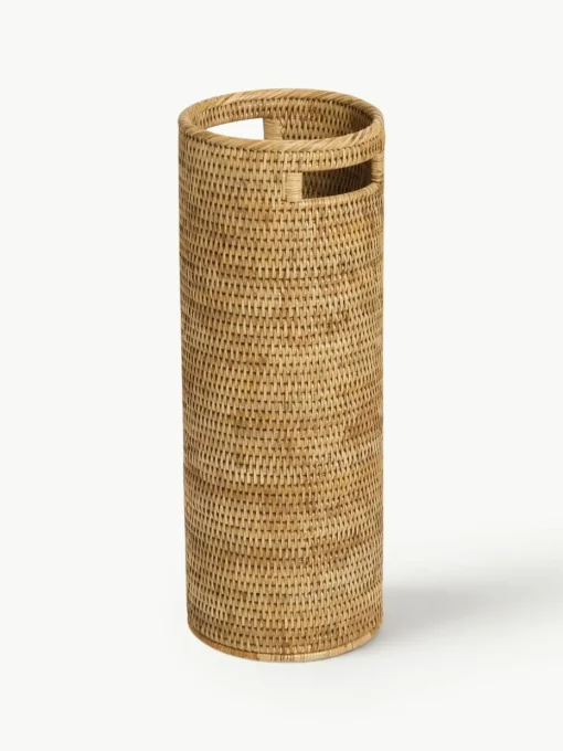 Handgefertigter Regenschirmständer Güle aus Rattan