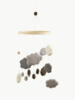 Handgefertigtes Babymobile Clouds