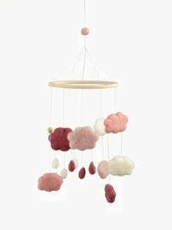 Handgefertigtes Babymobile Clouds