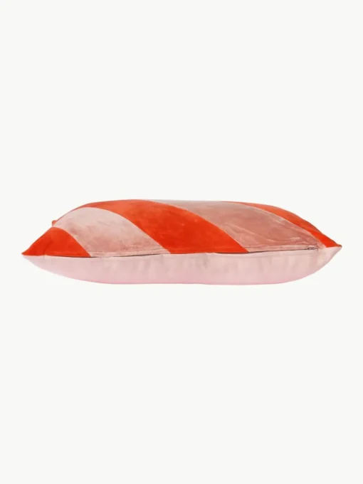 Handgefertigtes Baumwoll-Kissen Striped