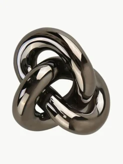 Handgefertigtes Deko-Objekt Knot, H 6 cm