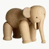 Handgefertigtes Deko-Objekt Elephant aus Eichenholz