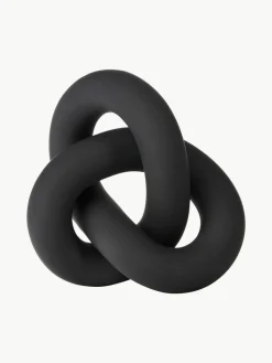 Handgefertigtes Deko-Objekt Knot, H 9 cm