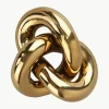 Handgefertigtes Deko-Objekt Knot, H 6 cm