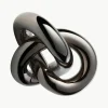 Handgefertigtes Deko-Objekt Knot, H 9 cm