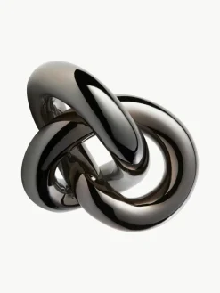 Handgefertigtes Deko-Objekt Knot, H 9 cm