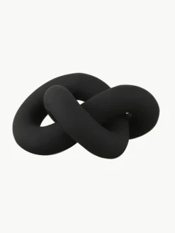 Handgefertigtes Deko-Objekt Knot, H 9 cm