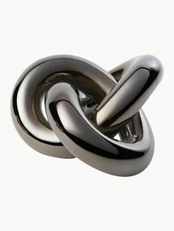 Handgefertigtes Deko-Objekt Knot, H 9 cm