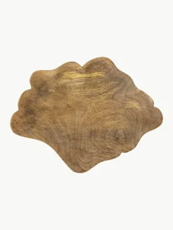Handgefertigtes Deko-Tablett Emilja aus Mangoholz