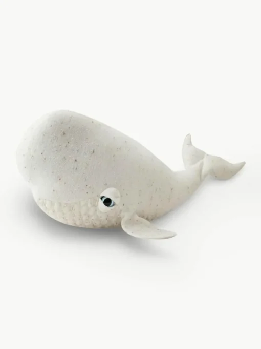 Handgefertigtes Kuschelkissen Beluga, in verschiedenen Größen
