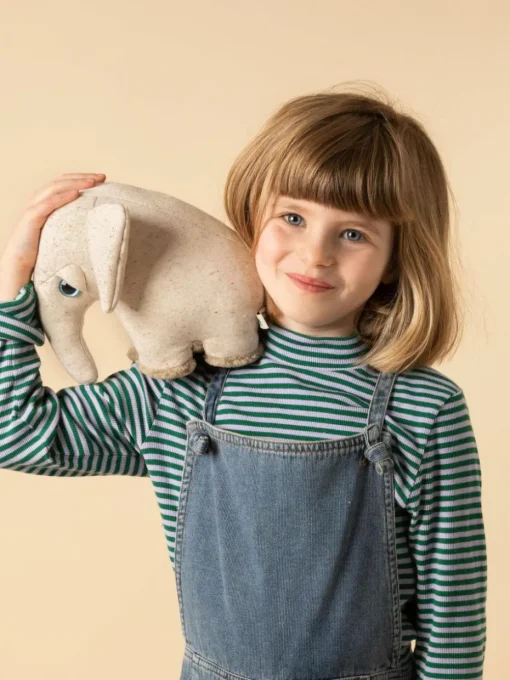Handgefertigtes Kuschelkissen Savanah Elephant